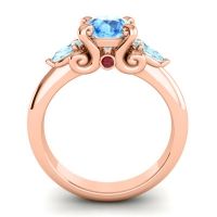 Three Stone Divya Ring