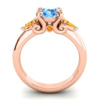 Three Stone Divya Ring
