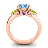 Three Stone Divya Ring