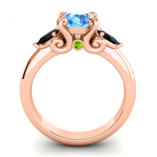 Three Stone Divya Ring