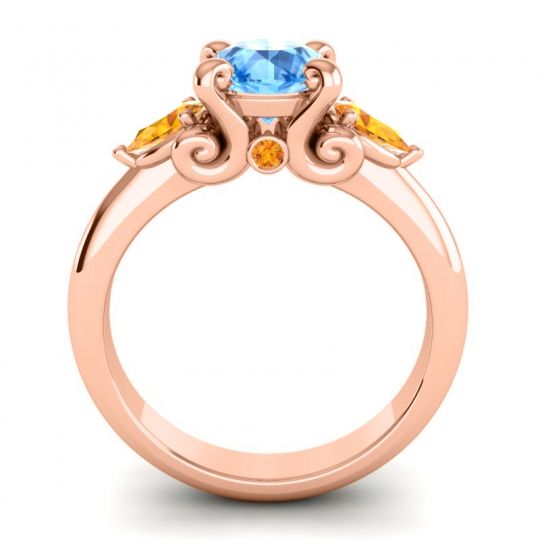 Three Stone Divya Ring