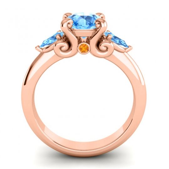 Three Stone Divya Ring