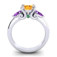 Three Stone Divya Ring