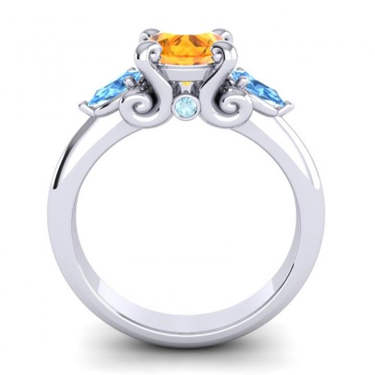 Three Stone Divya Ring