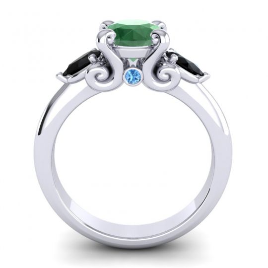 Three Stone Divya Ring