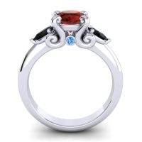 Three Stone Divya Ring