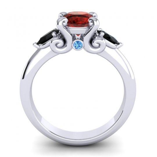 Three Stone Divya Ring