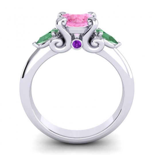Three Stone Divya Ring