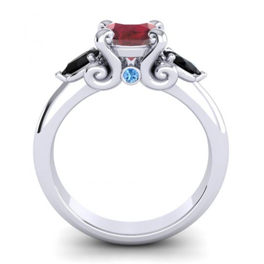 Three Stone Divya Ring