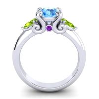 Three Stone Divya Ring
