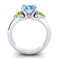 Three Stone Divya Ring