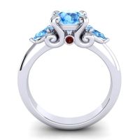 Three Stone Divya Ring