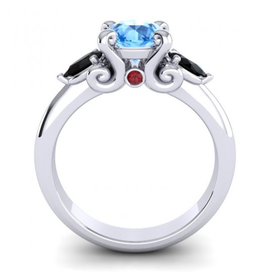 Three Stone Divya Ring