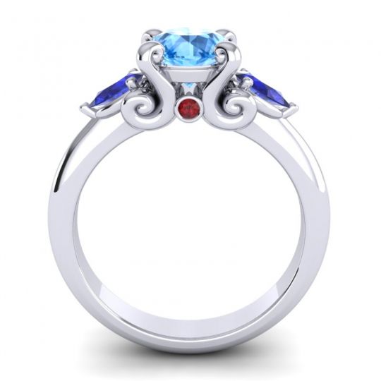 Three Stone Divya Ring