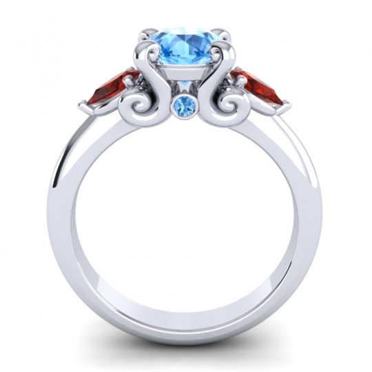 Three Stone Divya Ring