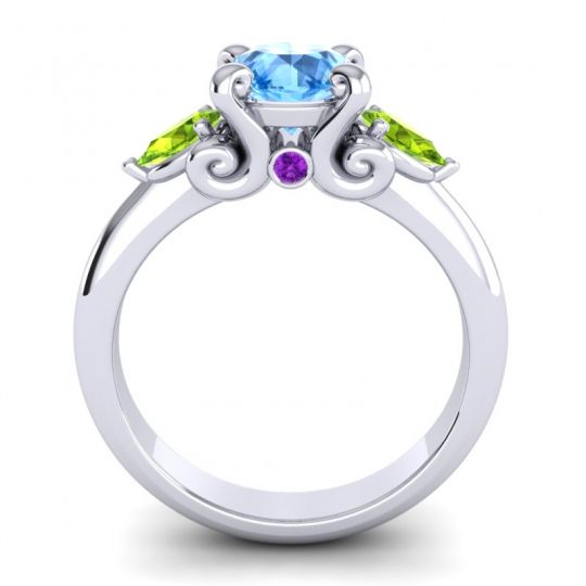 Three Stone Divya Ring