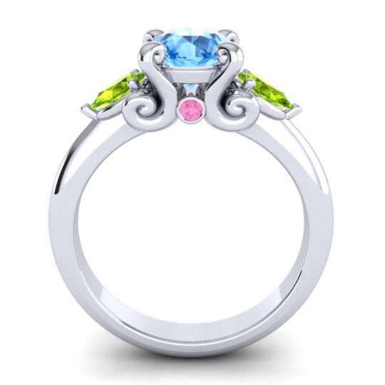 Three Stone Divya Ring