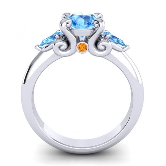 Three Stone Divya Ring