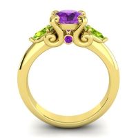 Three Stone Divya Ring