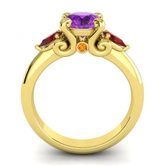 Three Stone Divya Ring