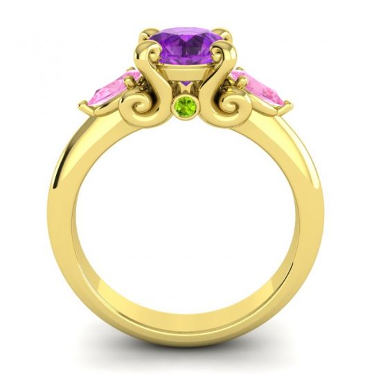 Three Stone Divya Ring