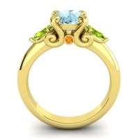 Three Stone Divya Ring