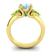 Three Stone Divya Ring