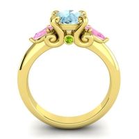 Three Stone Divya Ring