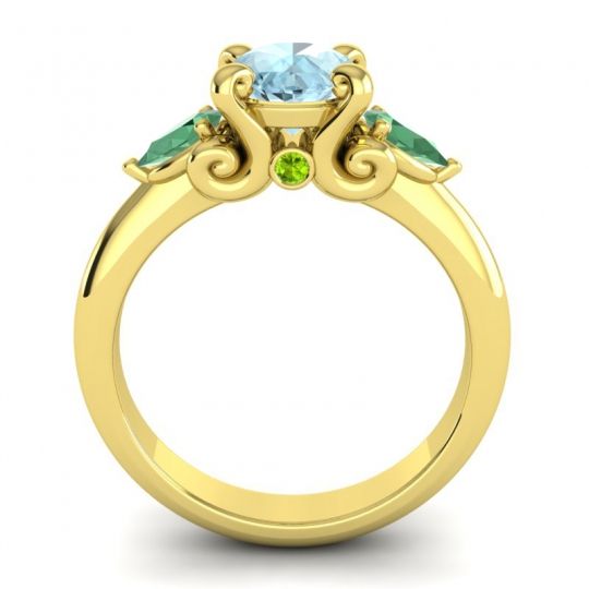 Three Stone Divya Ring