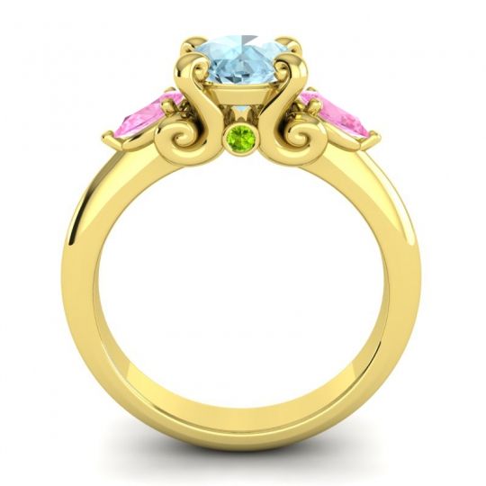 Three Stone Divya Ring