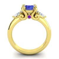 Three Stone Divya Ring