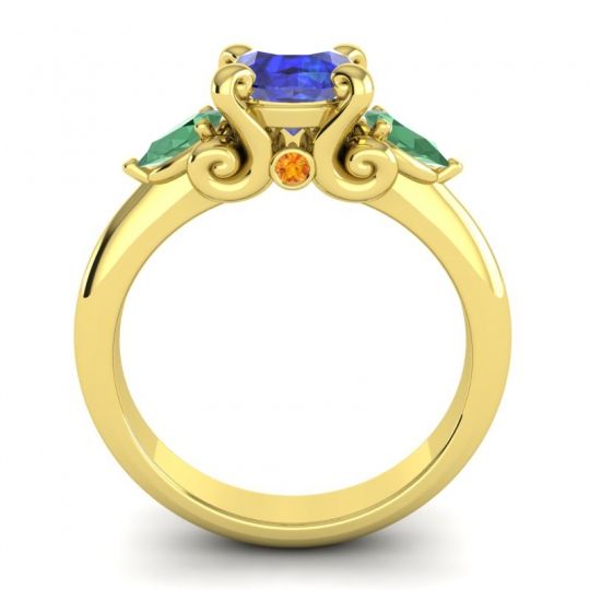 Three Stone Divya Ring