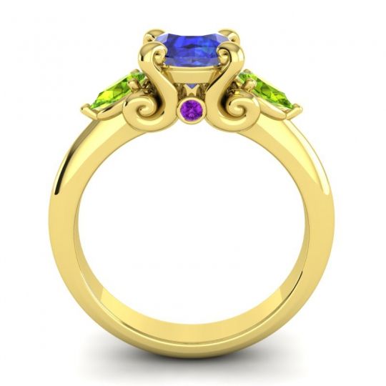 Three Stone Divya Ring