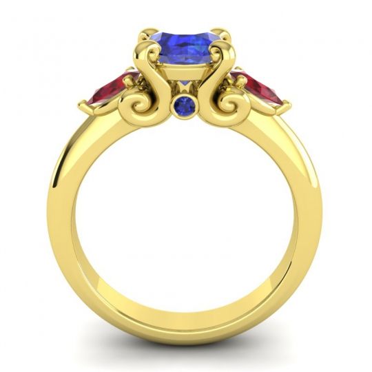 Three Stone Divya Ring