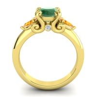 Three Stone Divya Ring