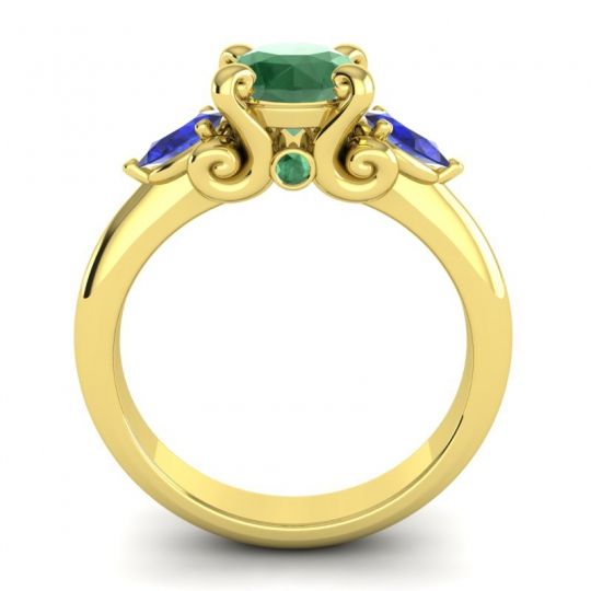 Three Stone Divya Ring