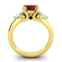 Three Stone Divya Ring