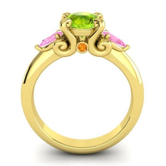 Three Stone Divya Ring