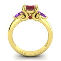 Three Stone Divya Ring