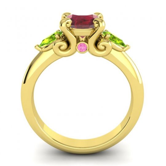 Three Stone Divya Ring
