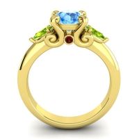 Three Stone Divya Ring