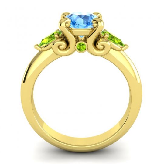 Three Stone Divya Ring