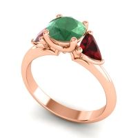 Three Stone Tisrah Ring