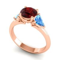 Three Stone Tisrah Ring
