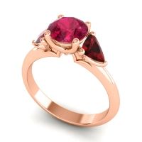 Three Stone Tisrah Ring