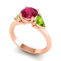 Three Stone Tisrah Ring