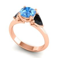 Three Stone Tisrah Ring