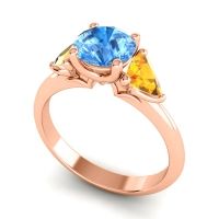 Three Stone Tisrah Ring