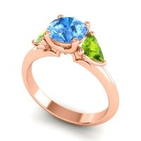 Three Stone Tisrah Ring