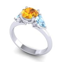 Three Stone Tisrah Ring
